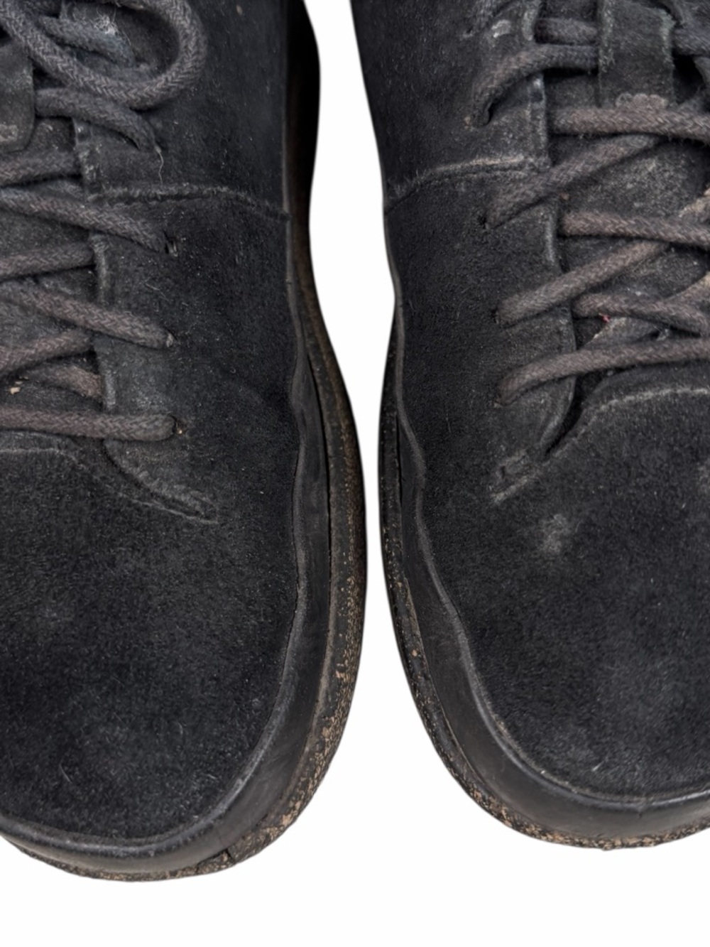 Birkenstock HONNEF LOW Black Suede Leather Size 39- US Womens-8 Mens-6 - Picture 3 of 13